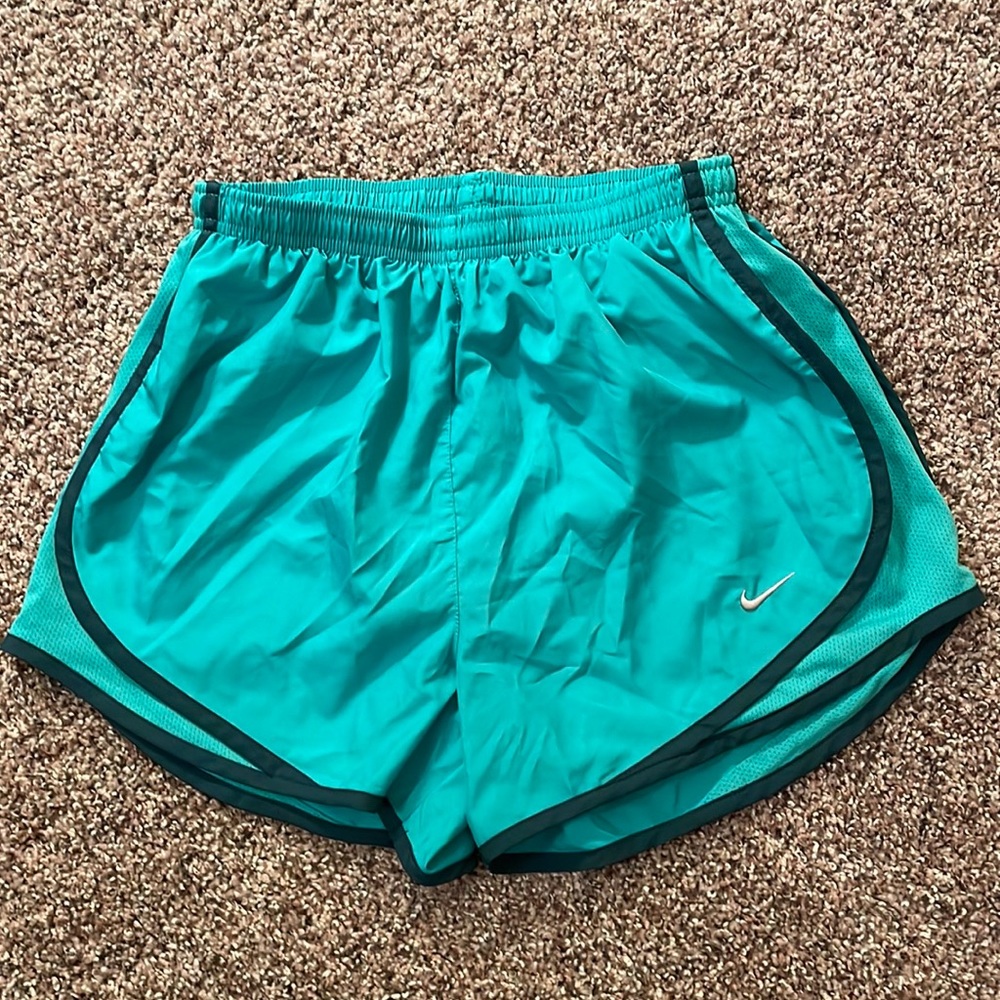 Nike | Green Dri-Fit Running Shorts